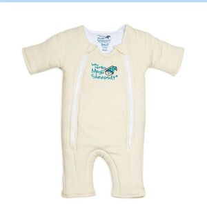 EUC Baby Merlin’s Magic Sleep Suit in cream - Size Small 3-6 months